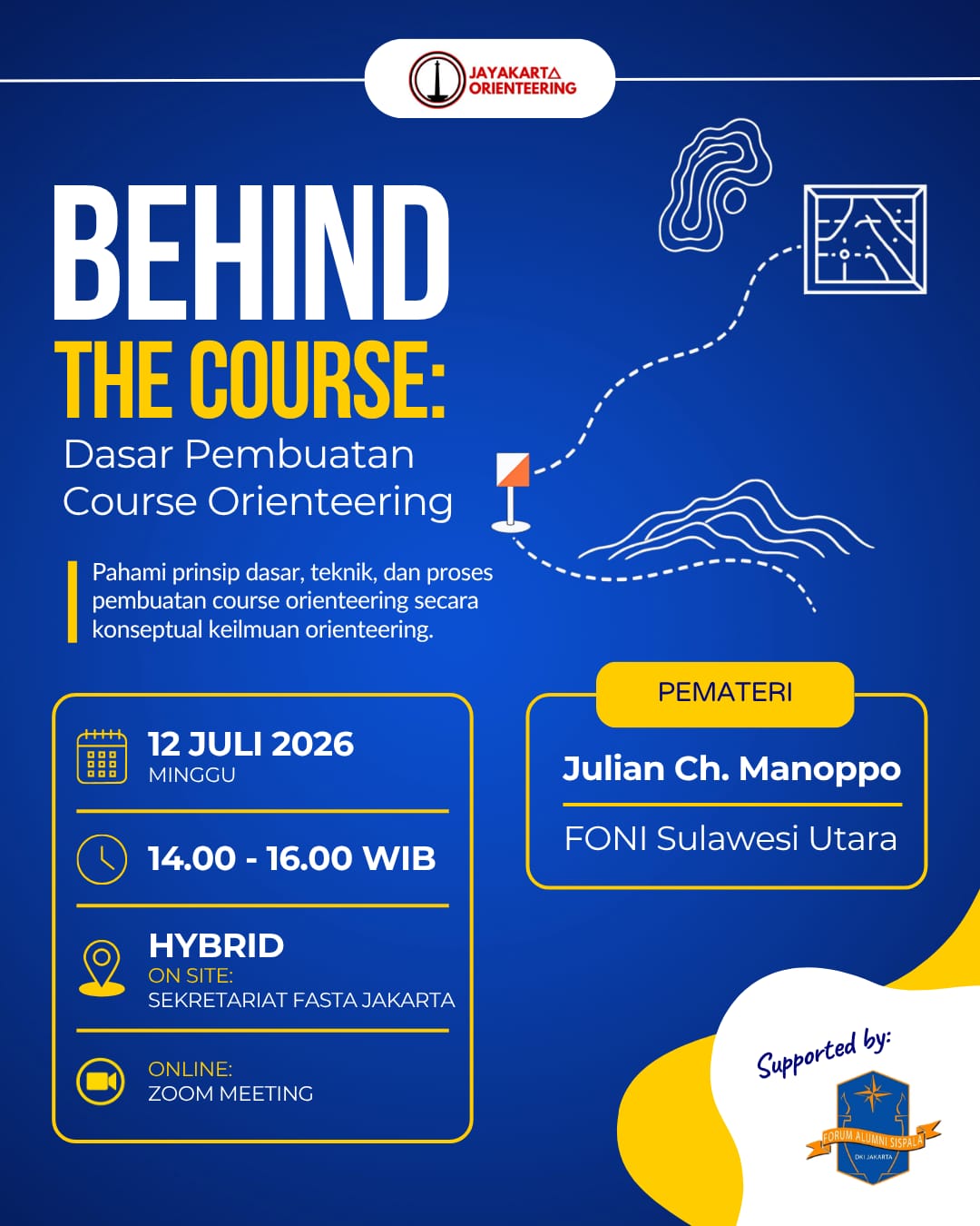 Behind The Course: Dasar Pembuatan Course Orienteering